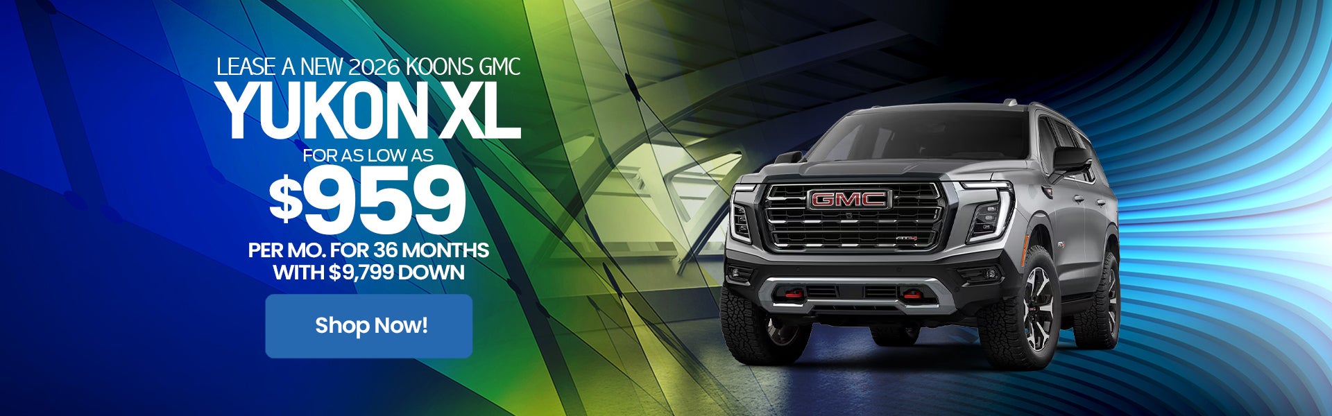 Buy a new 2026 Koons GMC Yukon XL