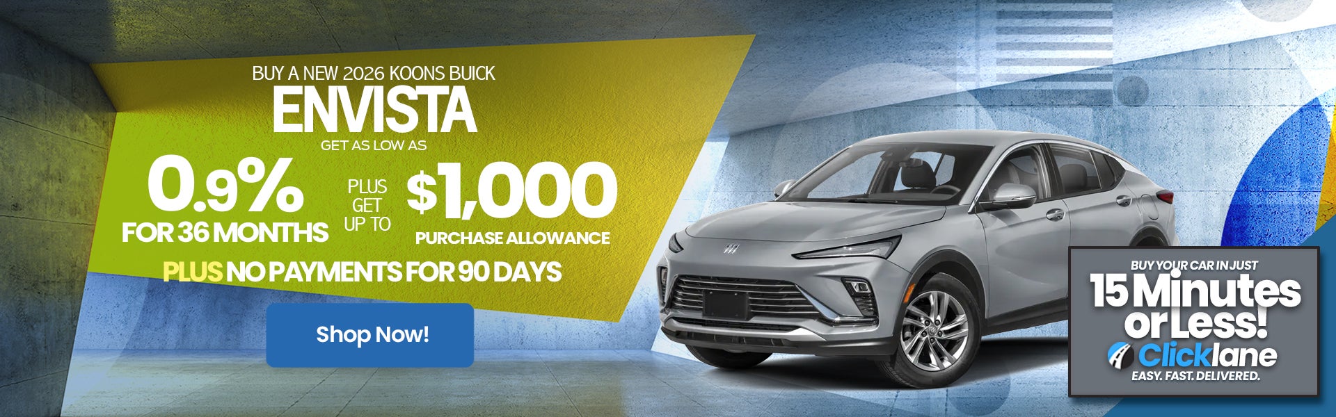 2026 Buick Envista APR Offer