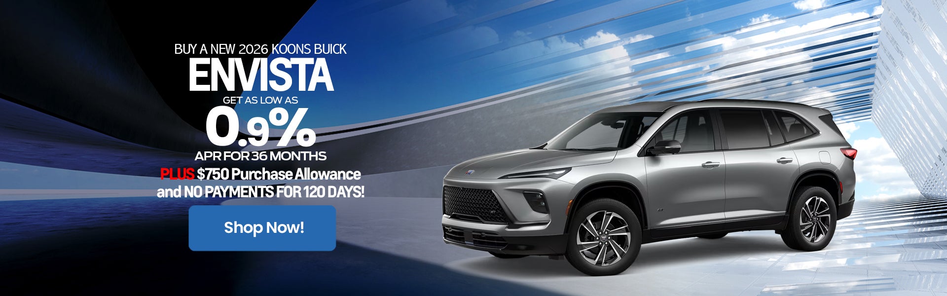 2026 Buick Envista APR Offer