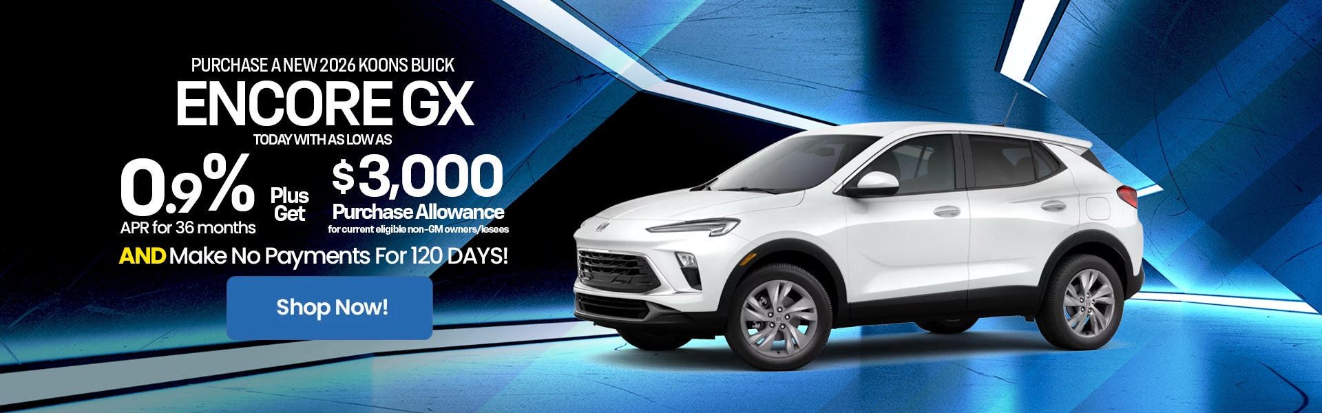 2026 Buick Encore GX APR Offer