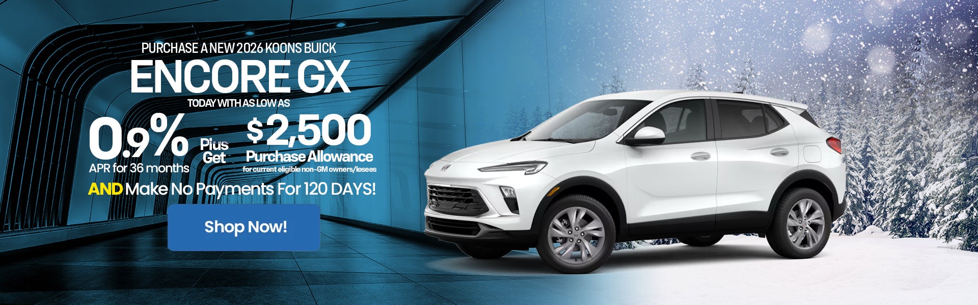 2026 Buick Encore GX APR Offer